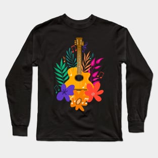 Music print Long Sleeve T-Shirt